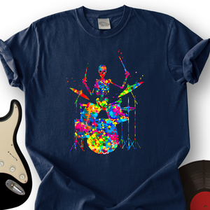 Colorful Souls Drummer T-Shirt