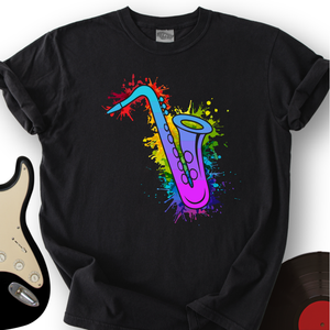 Graffiti Sax T-Shirt