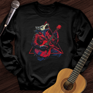 Fierce Wolf Guitar Crewneck