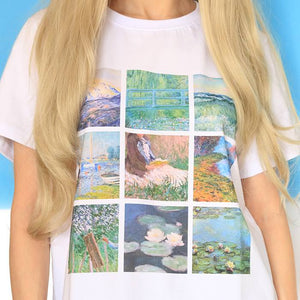 Claude Monet Tee, Size M