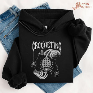 Gothic Crocheter Hoodie