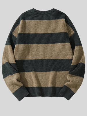 Striped Pullover Sweater