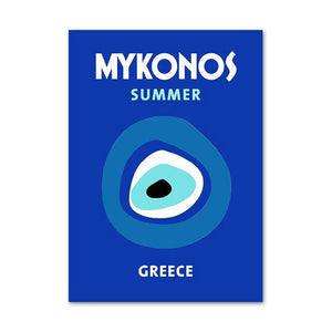 Summer Vibes Canvas Poster