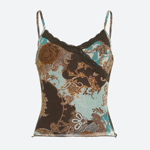 Vintage Mesh Top
