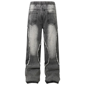 Washed Wide Leg Jeans