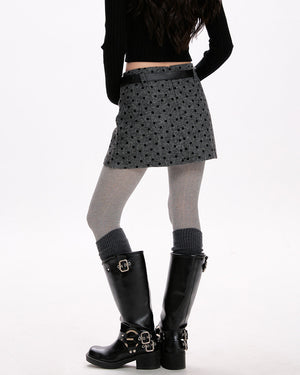 Madeleine Polka Dot Mini Skirt
