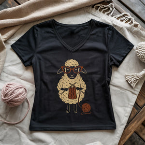 Knit Happens Lady V-neck