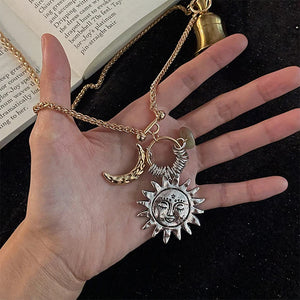 Celestial Aesthetic Layered Necklace