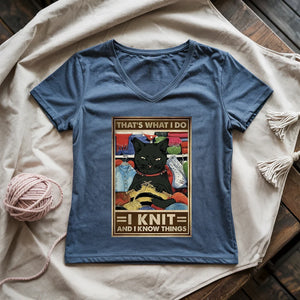 That's What I Do Lady V-neck