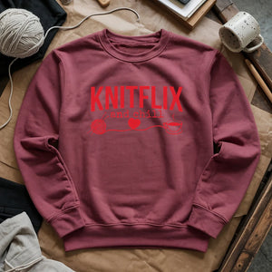 Knitflix And Chill Sweatshirt