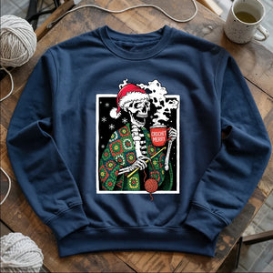 Merry Crochet Sweatshirt