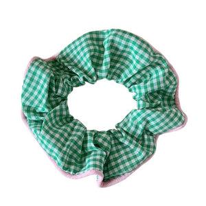 Picnic Gingham Scrunchie