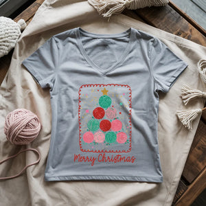 Yarn Tree Lady V-neck