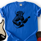 Bison Playing Guitar T-Shirt