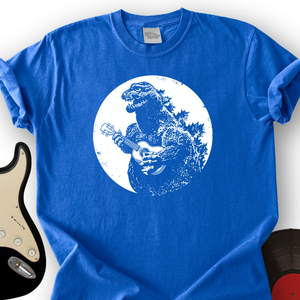 Dinosaur Playing Ukulele T-Shirt