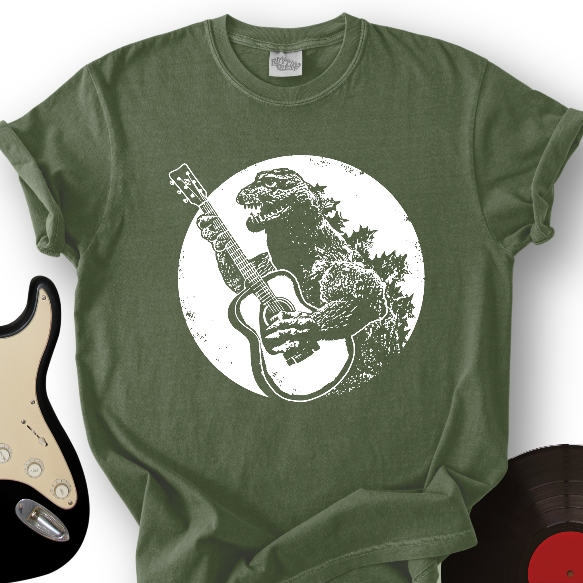 Dinosaur Guitar T-Shirt