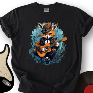 Fox Playing Guitar T-Shirt