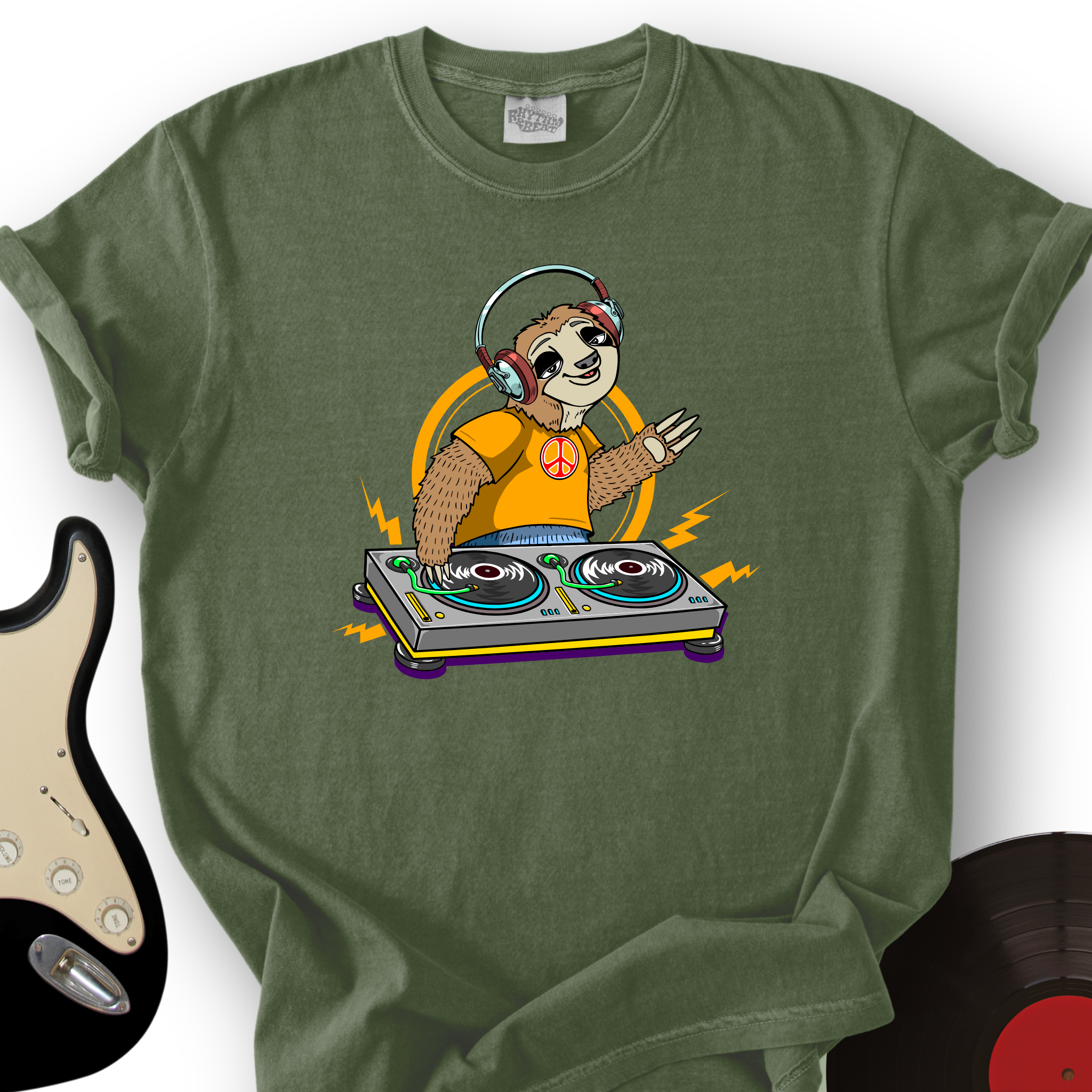 DJ Sloth T-Shirt