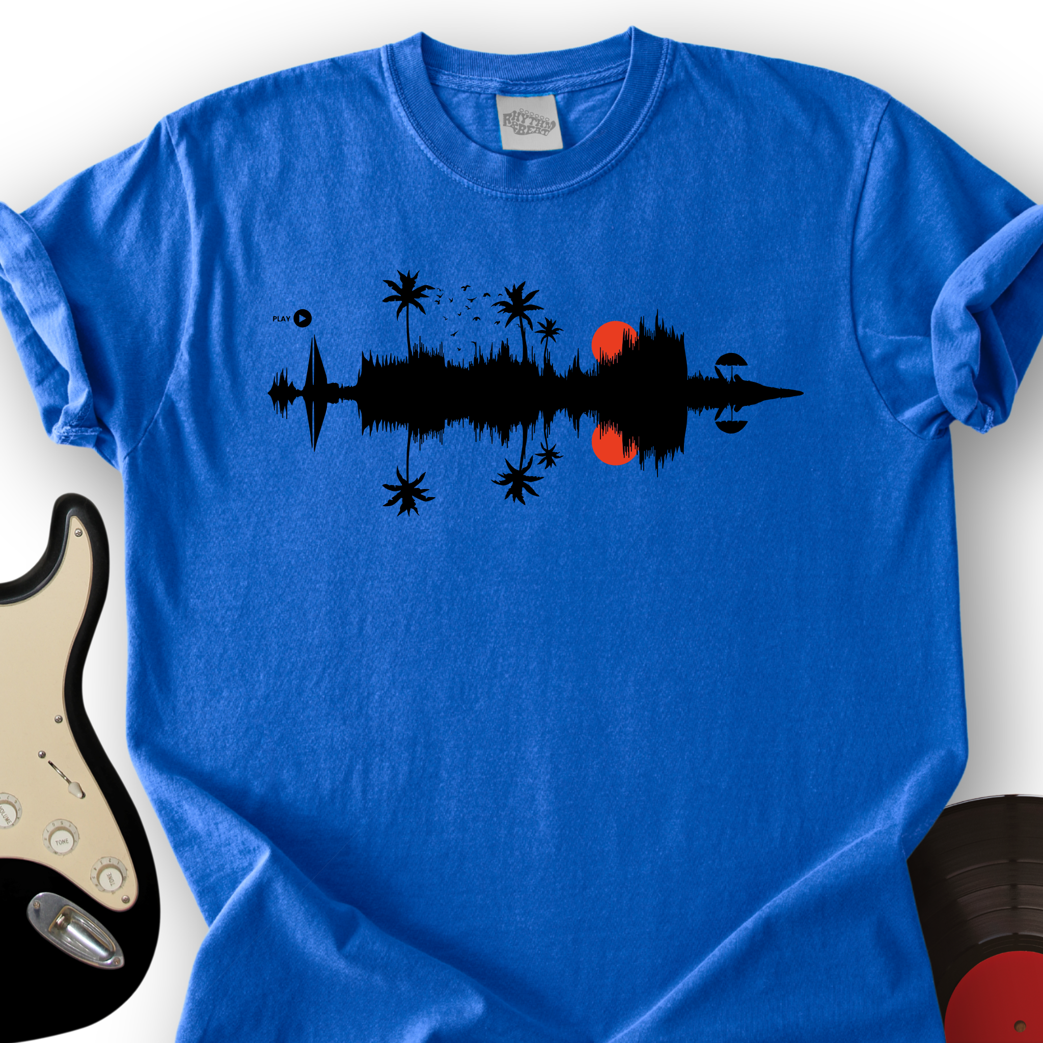 Beach Sound Waves T-Shirt