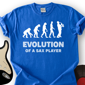 Evolution Of A Sax Player T-Shirt