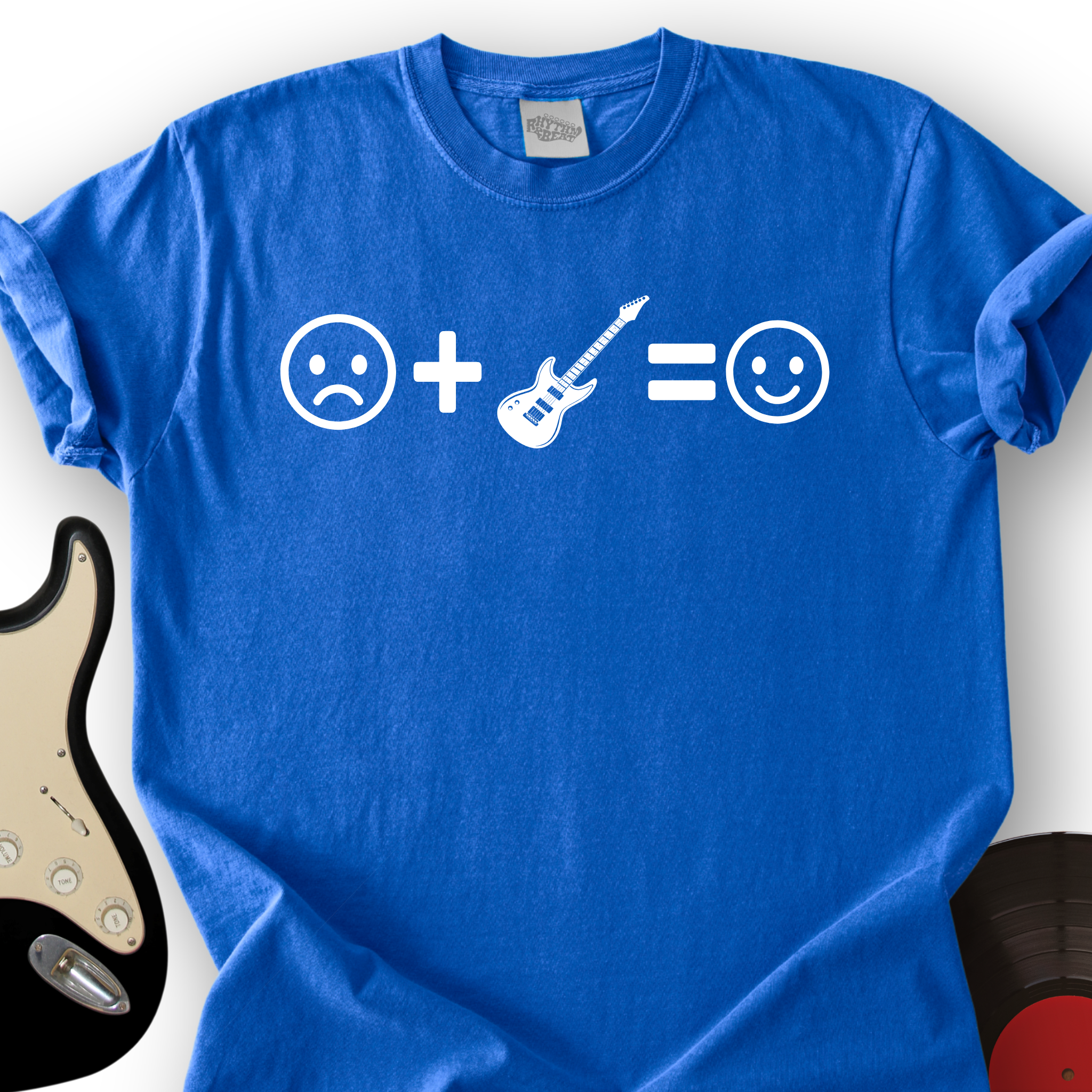 Electric Guitar Makes Me Happy T-Shirt