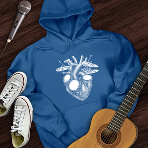 Drums Heart Hoodie