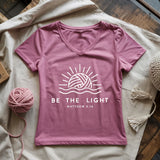Be The Light Lady V-neck