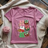 Ho Ho Ho Lady V-neck