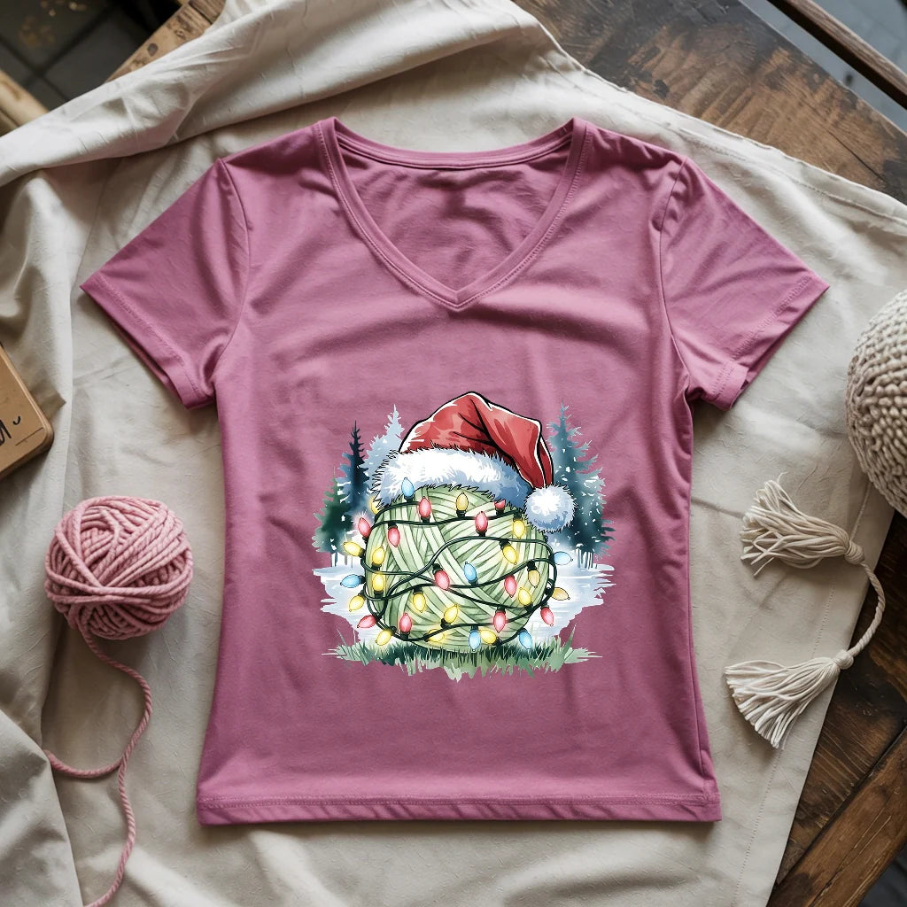 Yarnmas Lady V-neck