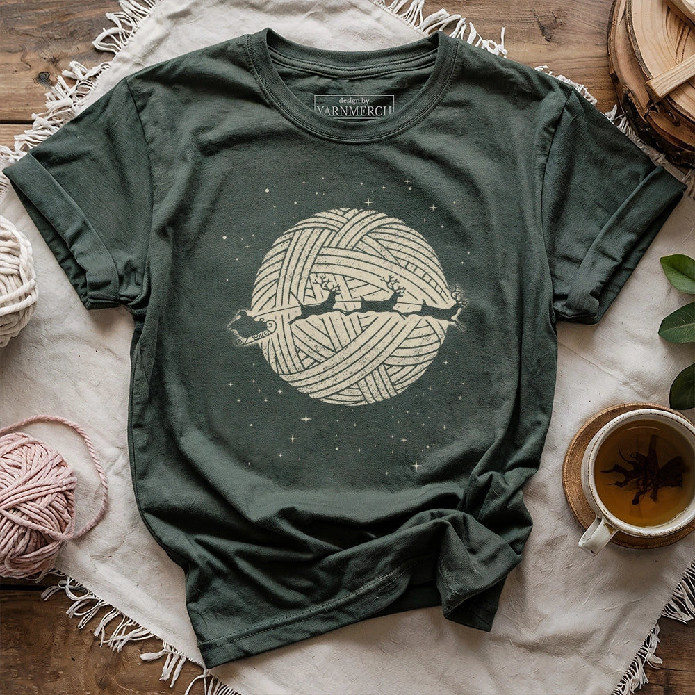 Christmas Yarn Night T-shirt