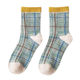 Grandma Plaid Socks