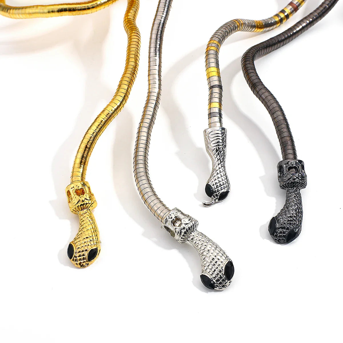 Grunge Snake Necklace & Bracelet