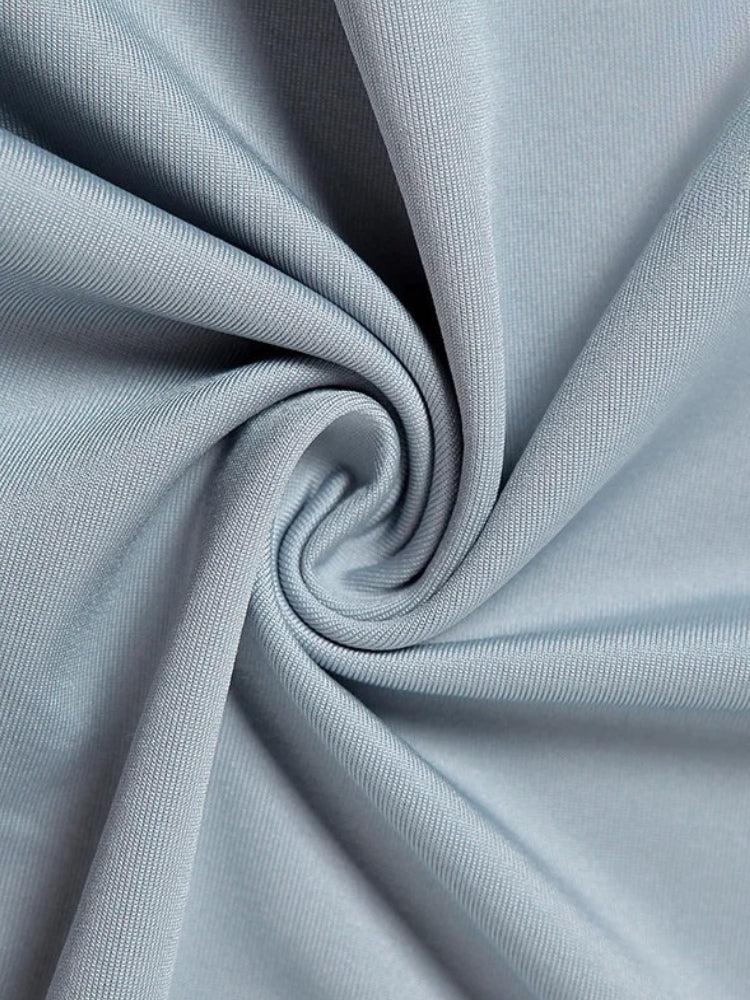 High Cut Swimsuit & Skirt Two Piece Set