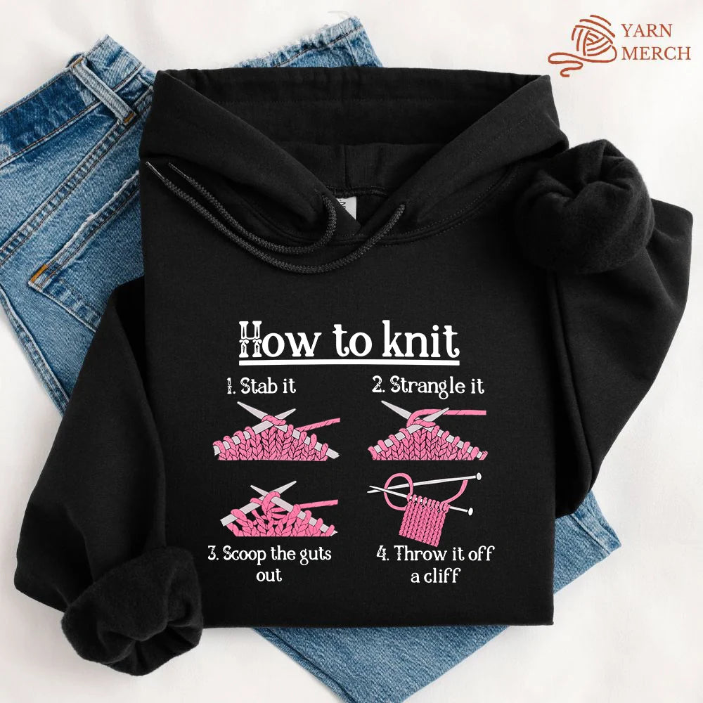 How To Knit Hoodie