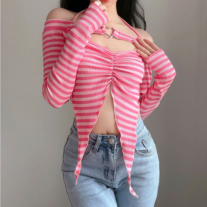 Like It's 2007 Striped Top