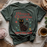 Meowy Christmas T-shirt
