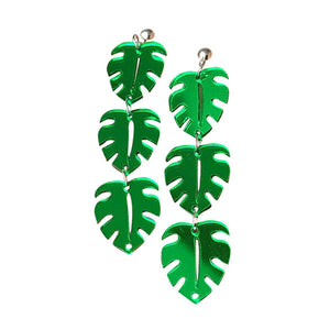 Monstera Leaves Earrings