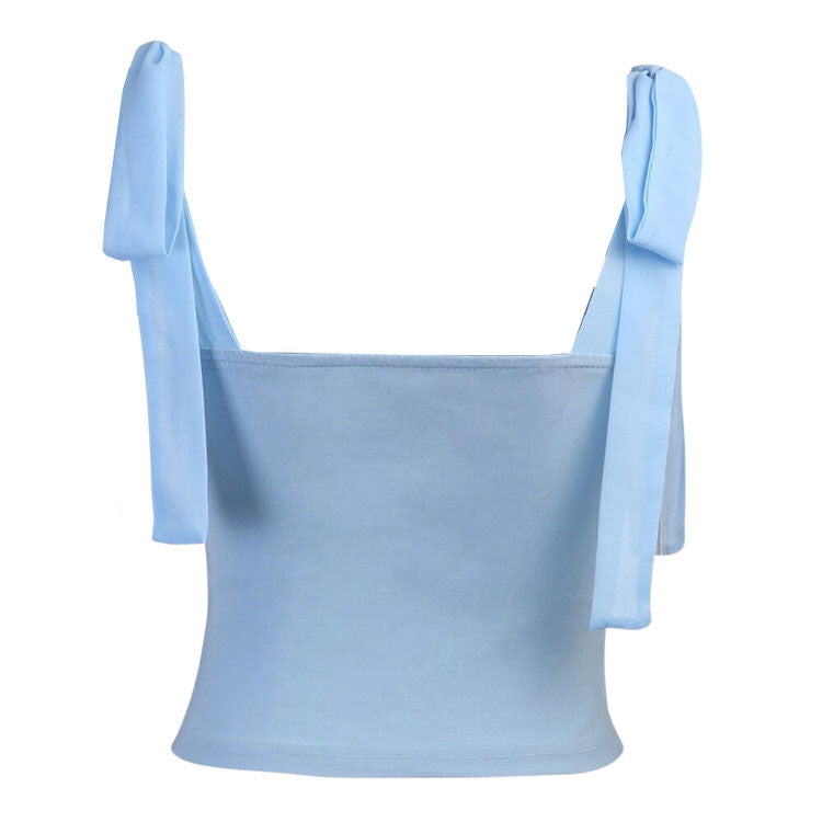 Morning In Paris Bow Tie Top