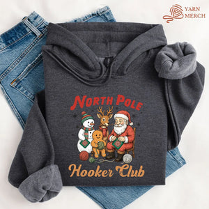 North Pole Crochet Club Hoodie