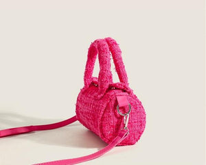 Pink Shoulder Strap Handbag