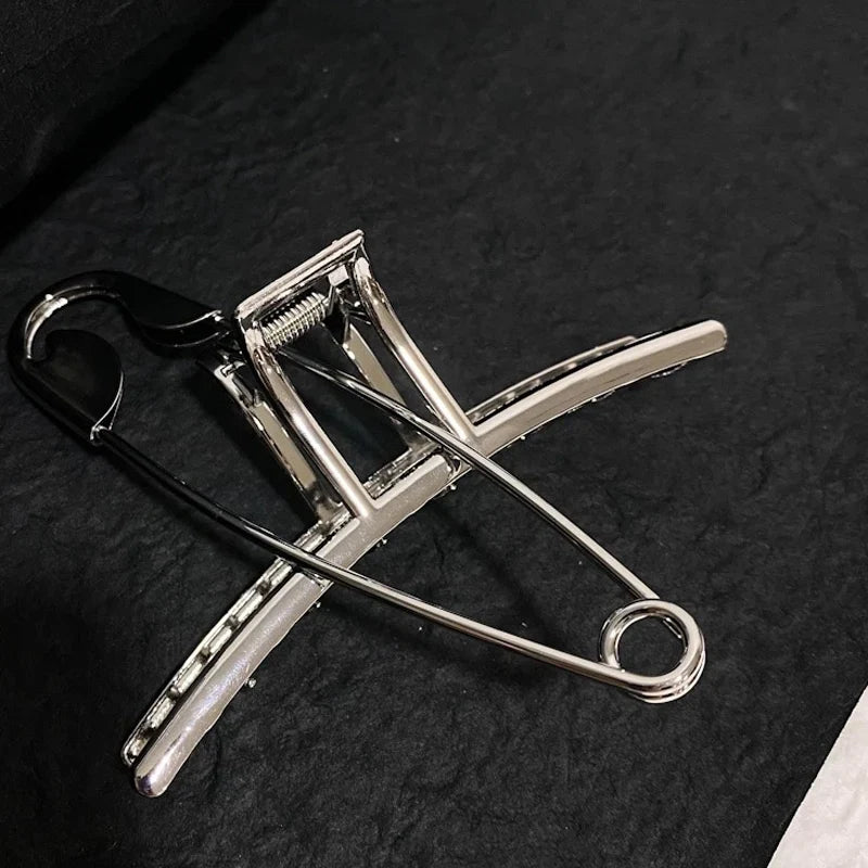 Safety Pin Hair Claw