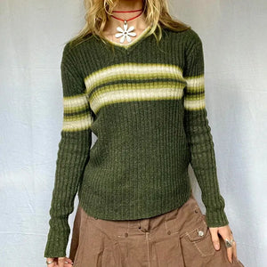 Vintage Striped Sweater