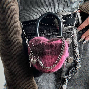 Emo Phase Heart-Shaped Bag
