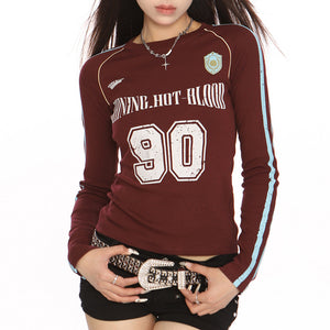 Blokette Aesthetic Long Sleeve Top