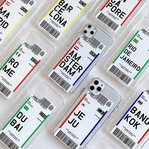 Boarding Pass IPhone Case