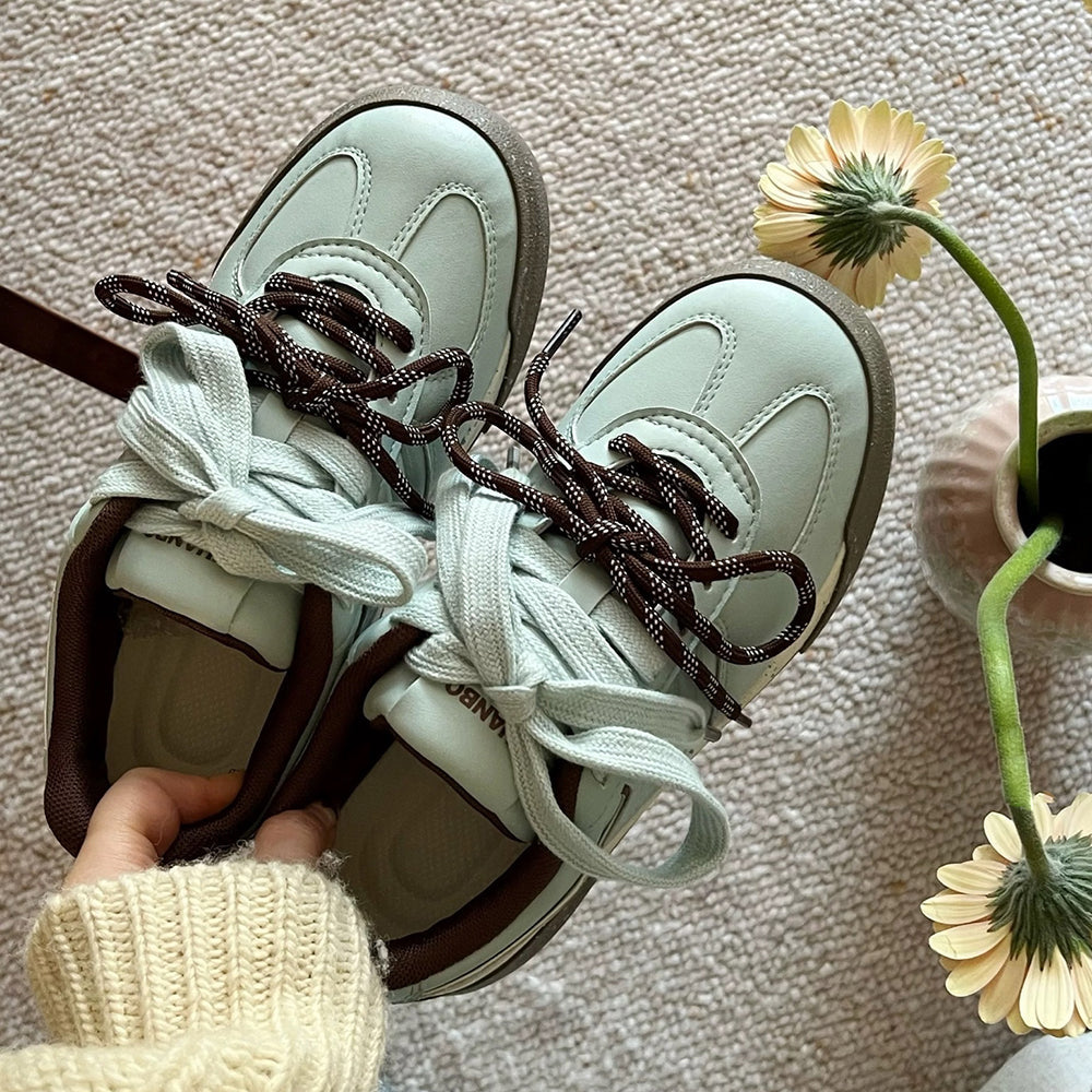 Iced Coffee & Pistachio Sneakers