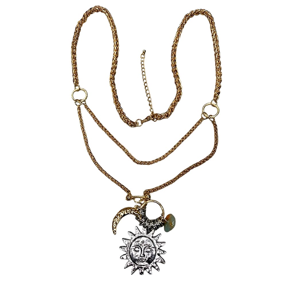 Celestial Aesthetic Layered Necklace