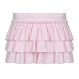 Coquette Ruffled Mini Skort