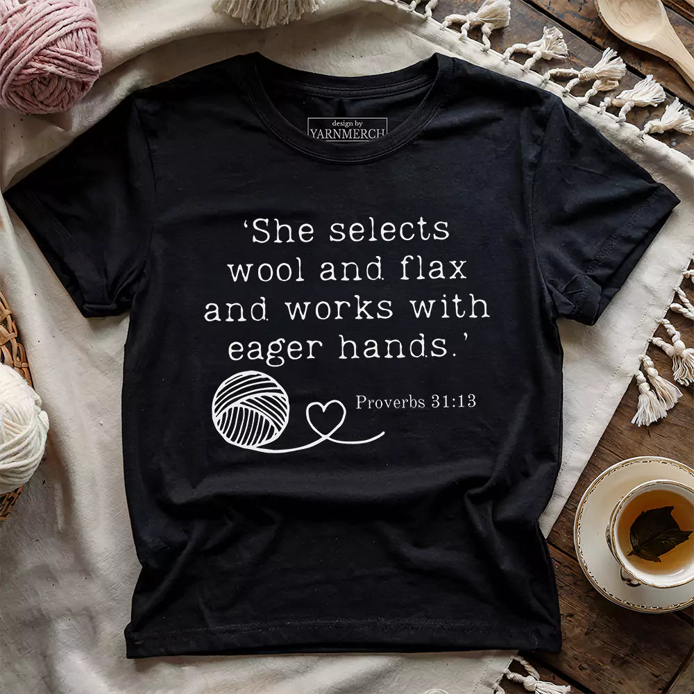 Crochet In Bible T-shirt