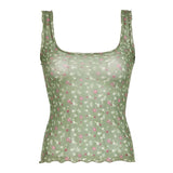 Secret Garden Mesh Tank Top